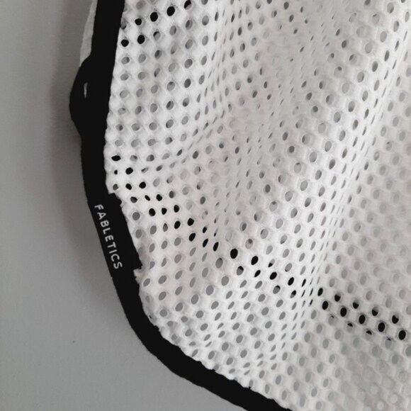 FABLETICS Tristan Tank White Mesh Sz XS - Picture 10 of 10